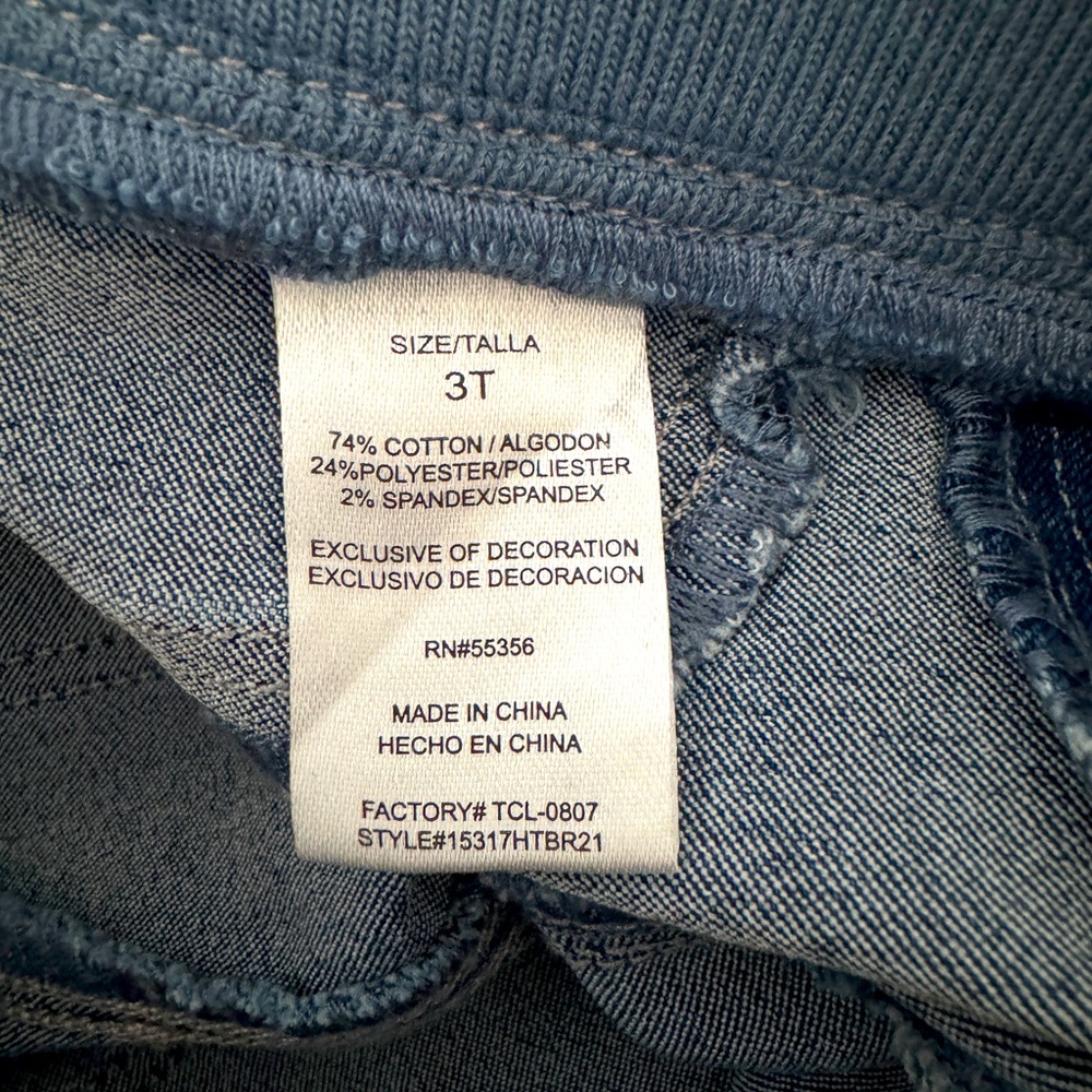 Blue Revival Unicorn Toddler Girls Jeans, Size 3T - NWOT - Picture 5 of 5